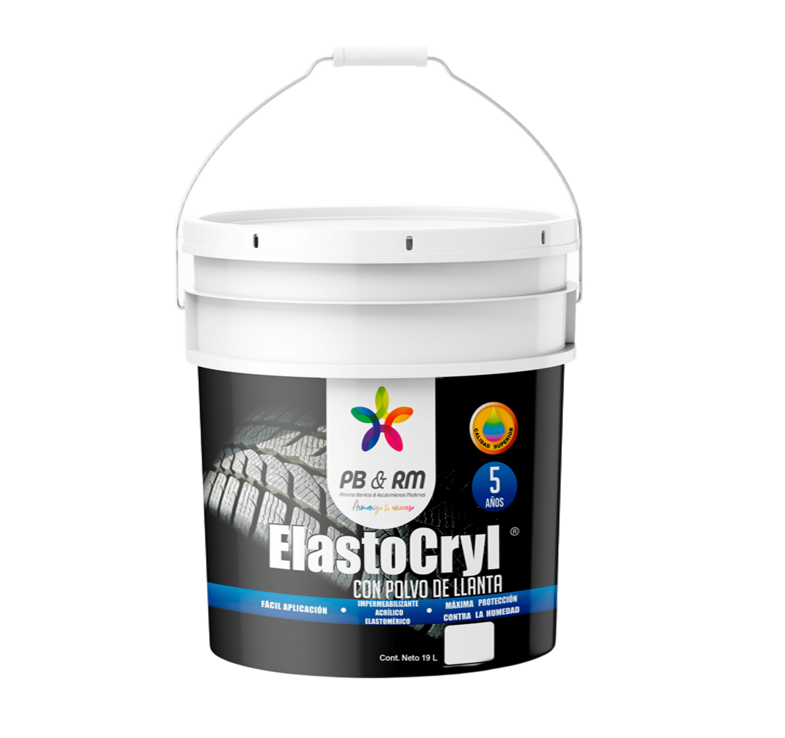 Elastocryl con llanta 5 años